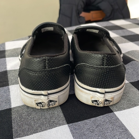 Black Vans Size 6.5 - Picture 3 of 6